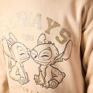 Lange mouwen jurk met Stitch print voor meisjes 