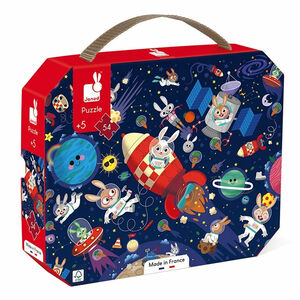 Puzzle 54pcs Fusée 