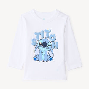 T-shirt met lange mouwen voor babyjongen Stitch Disney 