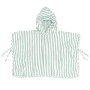 Poncho de bain Gaze de coton Stripe Relax 