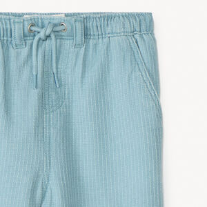 Rechthoekige broek van canvas met cargozakken voor babyjongen 