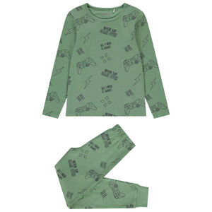 Pyjama 2 pièces imprimé jeux vidéo garçon 
