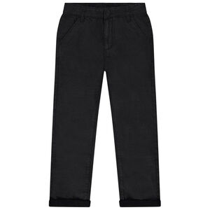 Rechte broek van stof jongens 