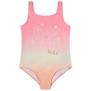 Eendelig badpak Stitch Disney tie and dye effect voor meisjes 