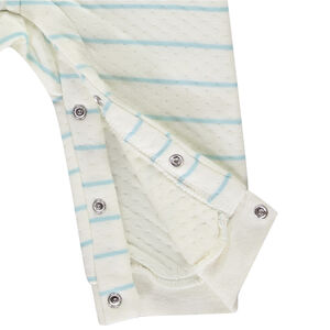 Lange gestreepte jumpsuit Winnie de Poeh Disney voor baby jongen 