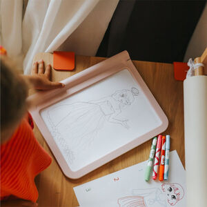 Tekentablet met verlichting KidyDraw Pro Fashion 5jaar+ Mode tekenen 