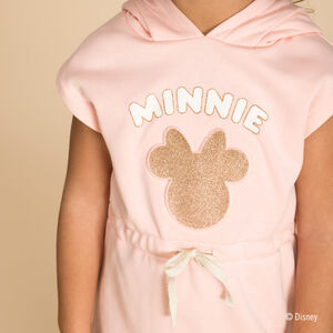 Robe sweat manches courtes Minnie Disney fille 