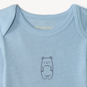 5-pack lange mouw romper voor babyjongens 