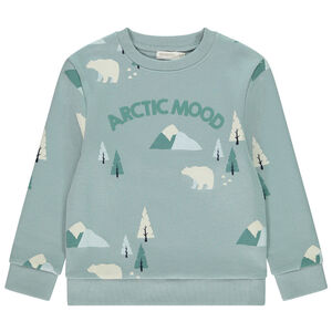 Fleece sweatshirt met fantasieprint voor jongens 