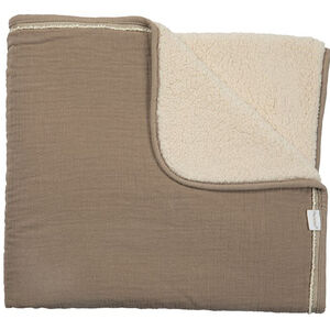 Couverture berceau 75X10cm Chocolate Crème 