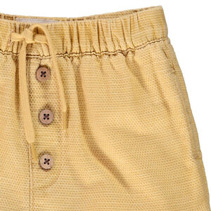 Bermuda en coton uni pour bébé garçon 