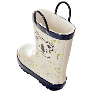 Bottes de pluie en caoutchouc badge koala pour garçon  