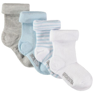 Lot de 4 paires de chaussettes en maille côtelée 