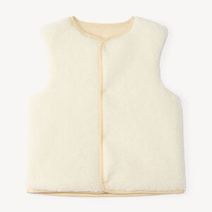 Reversible mouwloze donsjas voor meisjes 
