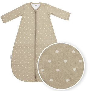 Gigoteuse manches fixes jersey Sweetheart - Sand/Soft Sand - 70cm 
