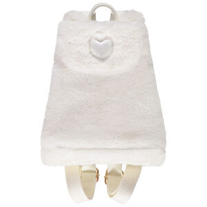 Faux fourrure rugzak voor meisjes 