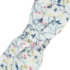 Bandeau effet noué imprimé floral pour bébé fille 