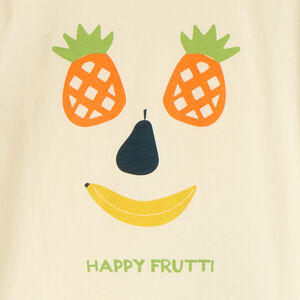 Set de pyjama 2 pièces t-shirt + short imprimé ananas garçon 