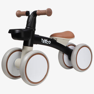 Vélo d'équilibre Luna 1e âge Noir  