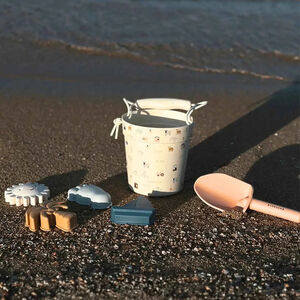 Strandset De boerderij - Meerkleurig - Emmer/schop/4 vormpjes 