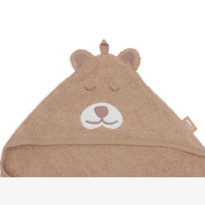 Badcape badstof 75x75cm Jungle Jambo-Cheetah 