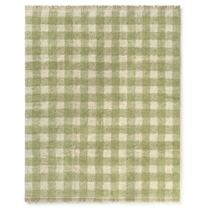 Tapijt wasbaar 90x120cm Vichy Matcha 