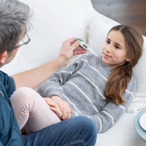 Thermometer digitaal TM 705 uiteinde flexibel 