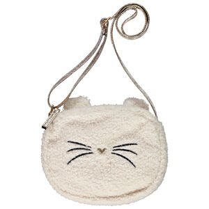 Sac bandoulière en sherpa pour fille 