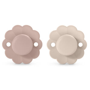 Sucette Wonder silicone Mauve Pâle/Mauve Chalk 0/6M 2pcs 