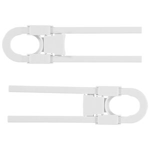 Bloque porte à cran pour placard Nobobo - 2 pièces 