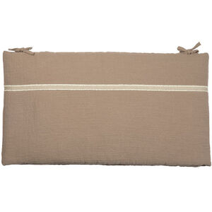 Bed/Parkomrander katoen Chocolate 