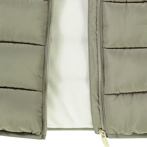 Donsjas met capuchon en microfleece voering voor meisjes 