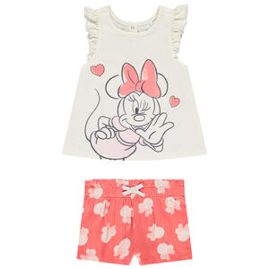 Ensemble débardeur + short fantaisie Minnie Disney pour bébé fille  
