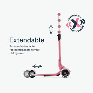 Step 3 wielen Xtend Mini+ scooter 2jaar-9jaar Roze 
