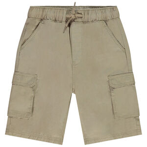 Bermuda effen met meerdere zakken voor jongens 