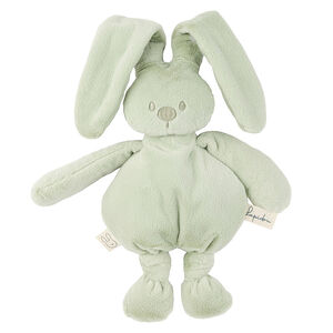 Peluche Lapin 30cm Vert Tilleul 