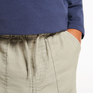 Joggerbroek van stof met jerseyvoering voor babyjongen 