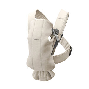 Porte-bébé Mini 3D jersey - Light Beige 