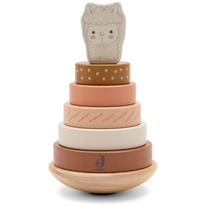 Tuimelstapelaar in hout Alpaca Paco 