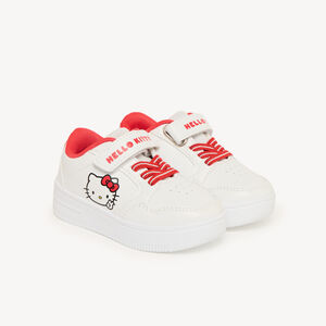 Velcro sneakers met elastische veters Hello Kitty voor meisjes. 