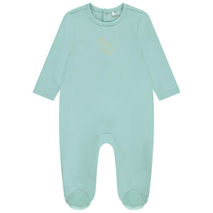 Dors-bien uni avec animal brodé pour bébé garçon 