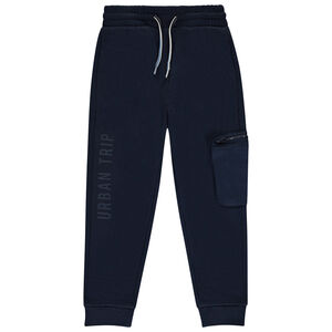 Jogging fleece met ritszak voor jongen 