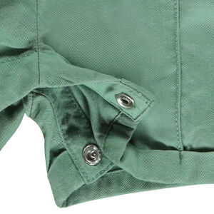 Uni combishort met bedrukt ceintuur om te knopen voor baby meisje 