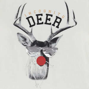 T-shirt manches longues avec sequins magiques pour garçon 