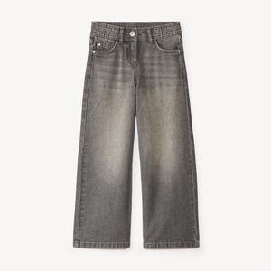 Meisjes brede uni jeans 