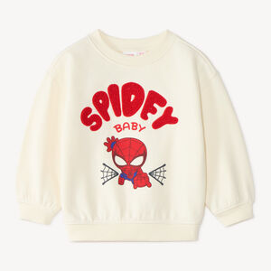 Oversized fleece sweatshirt voor baby jongens Spidey Marvel 