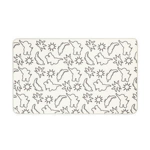 Tapis de jeu réversible en mousse savane/circuit 