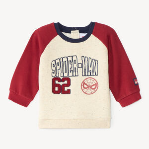 Sweat bébé garçon broderie Spider-Man Marvel 