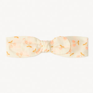 Haarband van chiffon met kersenprint voor meisjesbaby 