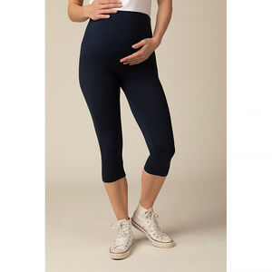 Legging court de grossesse en jersey 